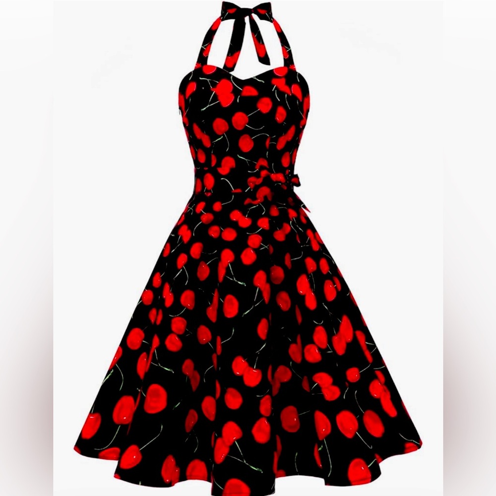 Top Dress size M black and Red